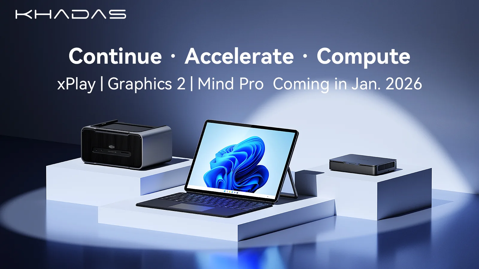 Khadas Mind xPlay、Mind Graphics 2 与 Mind Pro 系列高清产品视觉